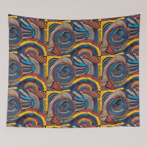 Item preview, Elevate Your Space with a Majestic Tribal Art Piece [AI generated, AI art ] designed and sold by 3ac-Arts.