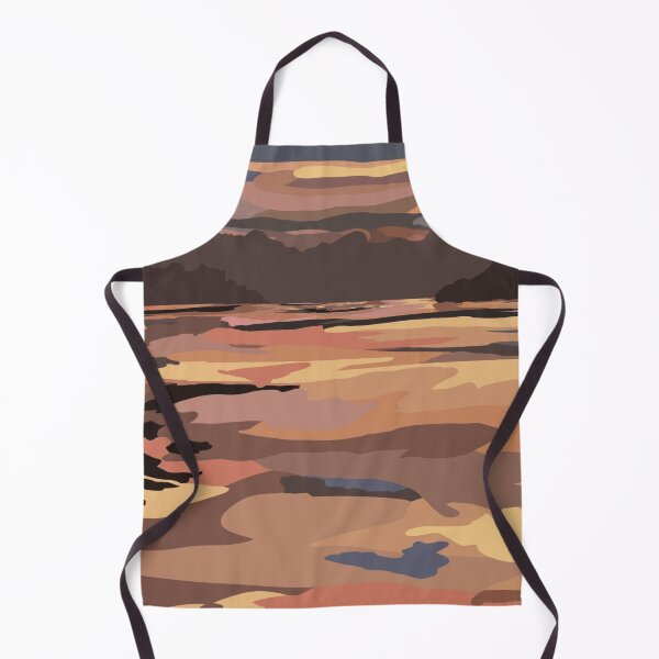 Item preview, Lake Sunset Digital Impressionist Abstract Art designed and sold by Lartheviking.