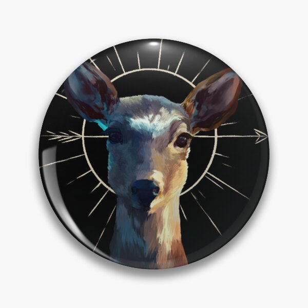 Item preview, Out Of The Mid-Wood’s Twilight And Into The Meadow’s Dawn [Doe/Deer Art] designed and sold by Mysteryybox.