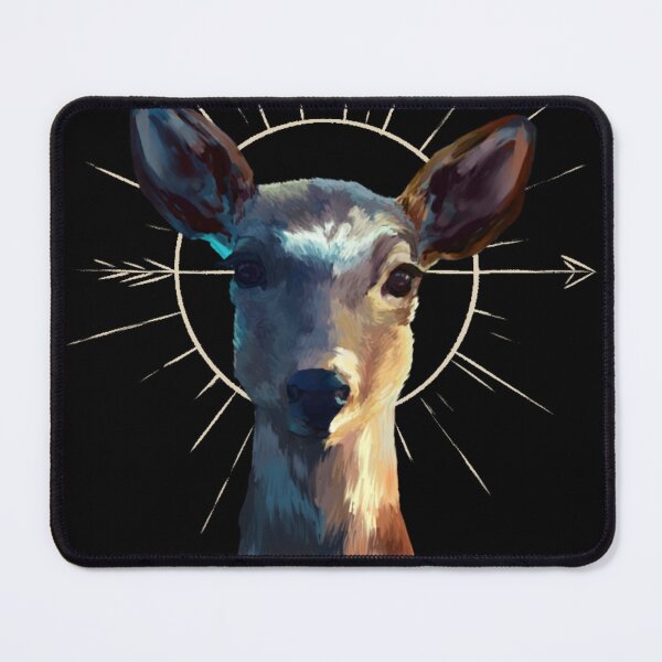Item preview, Out Of The Mid-Wood’s Twilight And Into The Meadow’s Dawn [Doe/Deer Art] designed and sold by Mysteryybox.
