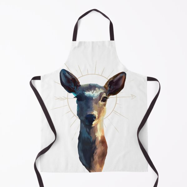 Item preview, Out Of The Mid-Wood’s Twilight And Into The Meadow’s Dawn [Doe/Deer Art] designed and sold by Mysteryybox.
