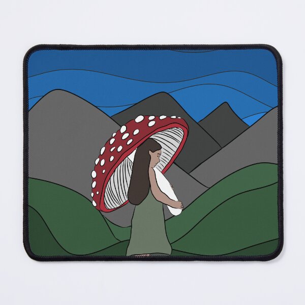 Item preview, A Girl and Her Mushroom  designed and sold by keejus.