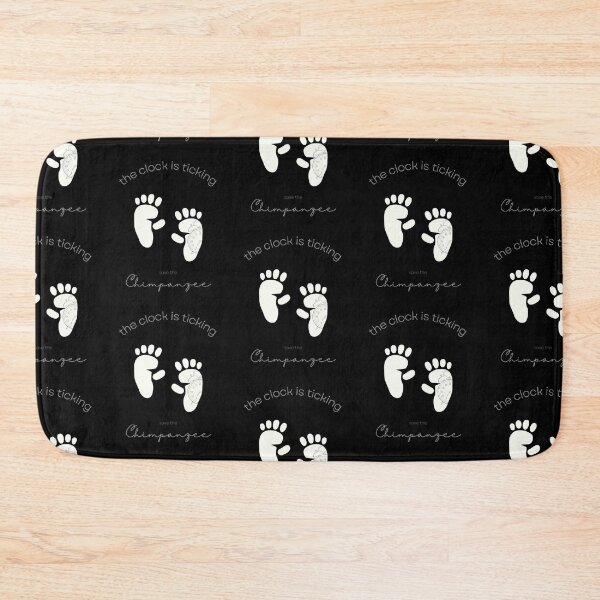 Item preview, Save The Chimpanzee The Clock is Ticking Fitted V-neck T-shirt designed and sold by MagicWolfStar.