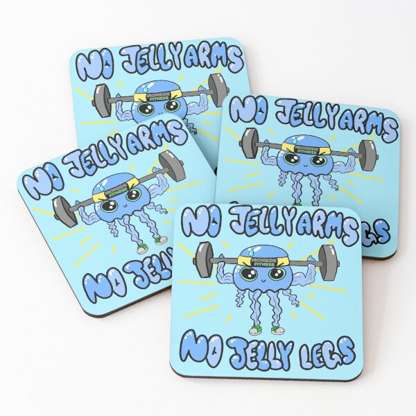Item preview, No Jelly Arms! No Jelly Legs! Ironside Fitness designed and sold by els-oddities.