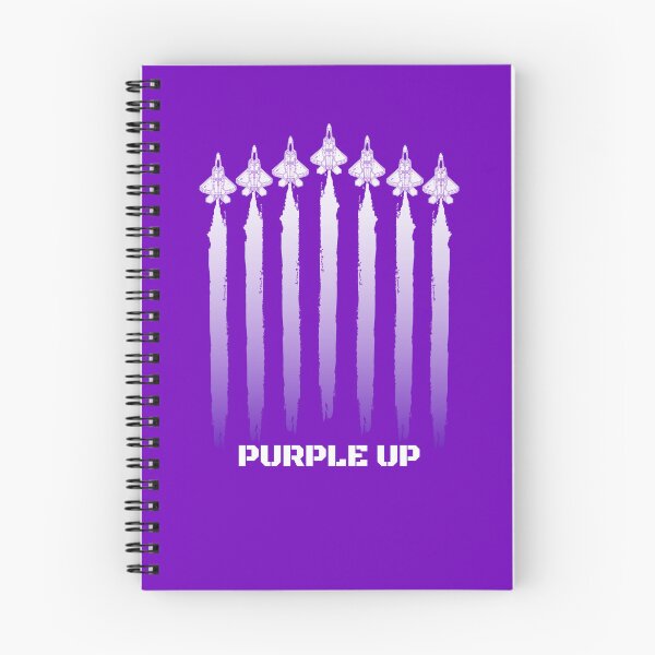 Item preview, Purple Up Fighter Jet Contrails Military Kids Purple Up Gear designed and sold by DynamicDesign.