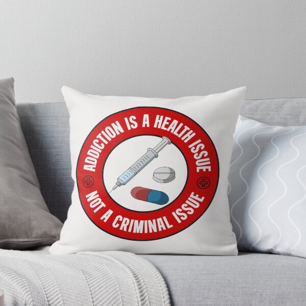 Item preview, Addiction Is A Health Issue Not A Criminal Issue - Decriminalise Drugs designed and sold by Picket Club.
