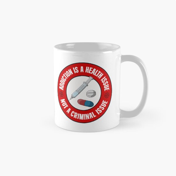 Item preview, Addiction Is A Health Issue Not A Criminal Issue - Decriminalise Drugs designed and sold by Picket Club.