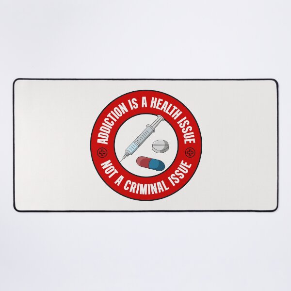 Item preview, Addiction Is A Health Issue Not A Criminal Issue - Decriminalise Drugs designed and sold by Picket Club.