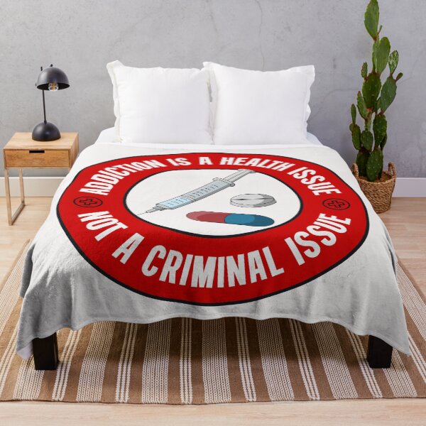 Item preview, Addiction Is A Health Issue Not A Criminal Issue - Decriminalise Drugs designed and sold by Picket Club.