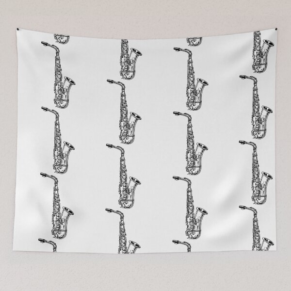 Item preview, Saxophone Print designed and sold by LivChrisDesigns.