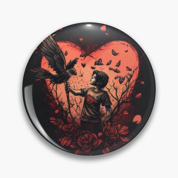 Item preview, Valentine's day child with bird in a heart design designed and sold by Victornewyork.