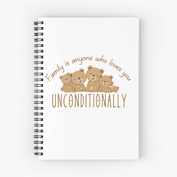 Item preview, Family Is Anyone Who Loves You Unconditionally designed and sold by SweetAndSpice.