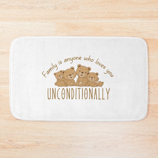 Item preview, Family Is Anyone Who Loves You Unconditionally designed and sold by SweetAndSpice.