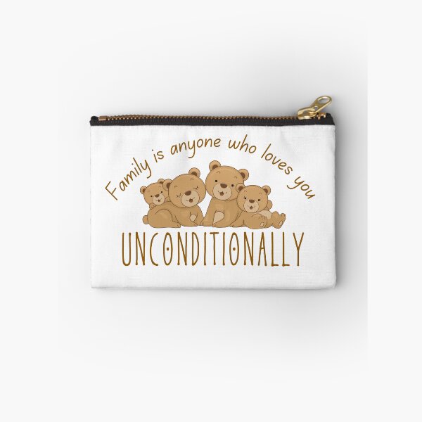 Item preview, Family Is Anyone Who Loves You Unconditionally designed and sold by SweetAndSpice.