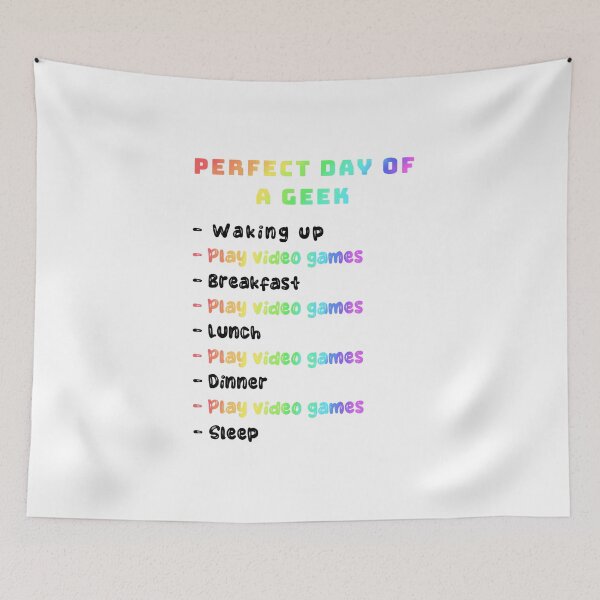 Item preview, Perfect day of a Geek designed and sold by JnA-Design.