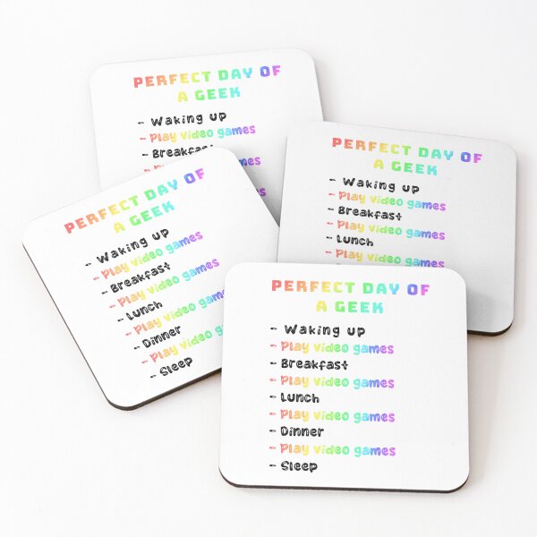 Item preview, Perfect day of a Geek designed and sold by JnA-Design.