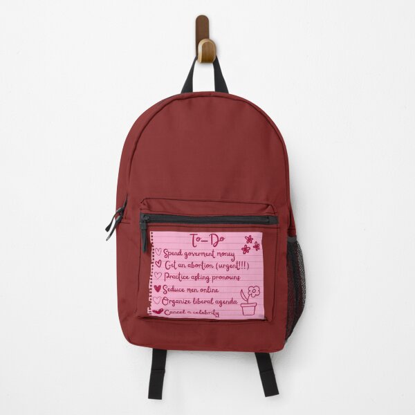 Item preview, Pink and Girly Liberal To-Do List designed and sold by Pink Ribbon.