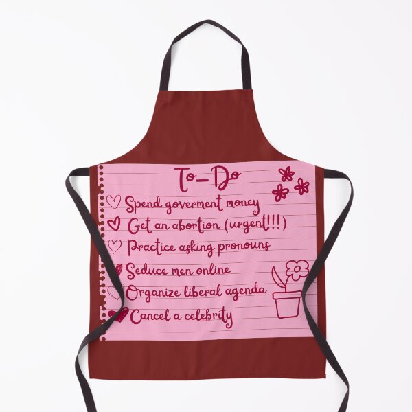 Item preview, Pink and Girly Liberal To-Do List designed and sold by Pink Ribbon.
