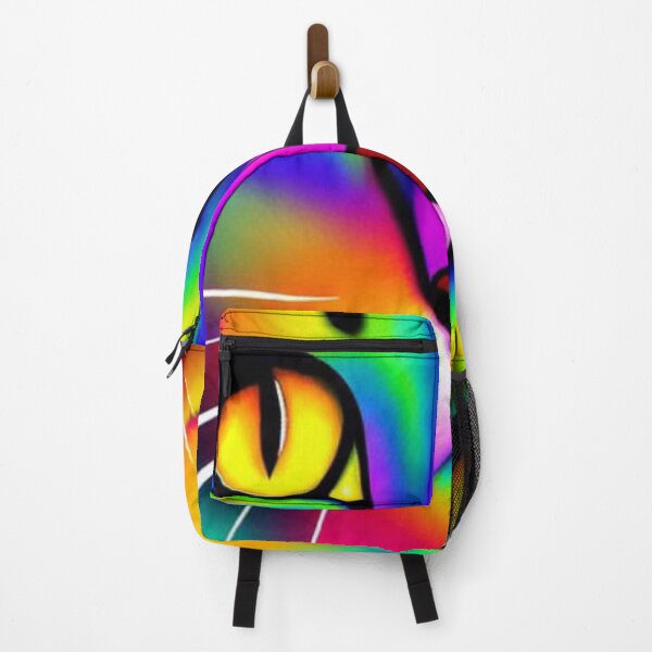 Item preview, Psychedelic Cat Head Graphic | AI Art designed and sold by itzbart.