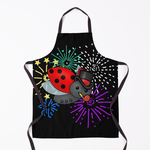 Item preview, New Years Ladybug designed and sold by HolidayBug.