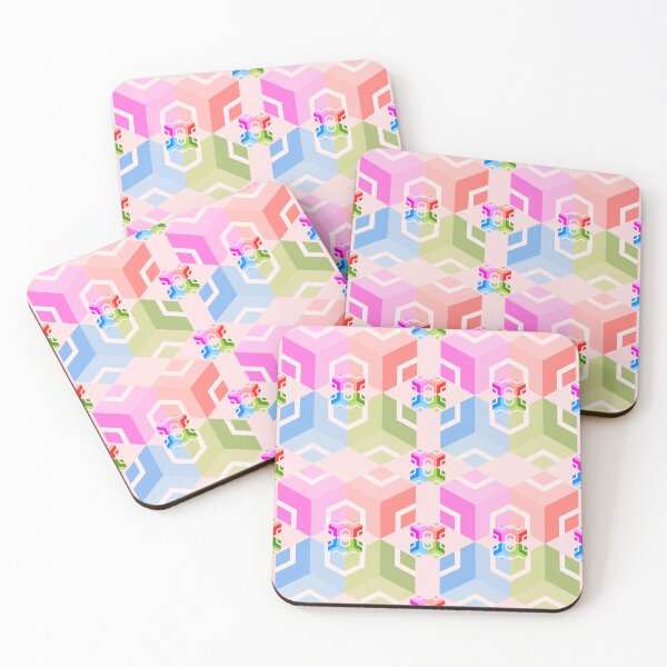 Item preview, The Pastel Box in Fabric Seamless Pattern designed and sold by MyMemoriesArts.