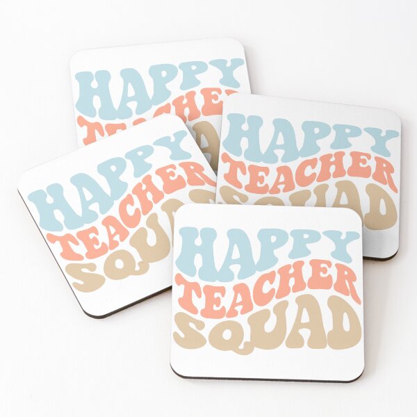 Item preview, Happy Teacher Squad Shirt designed and sold by FauzIDEA.