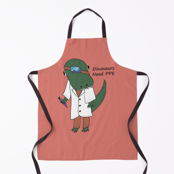 Artikelvorschau, Dinosaurier brauchen persönliche Schutzausrüstung entworfen und verkauft von artbymalyn.