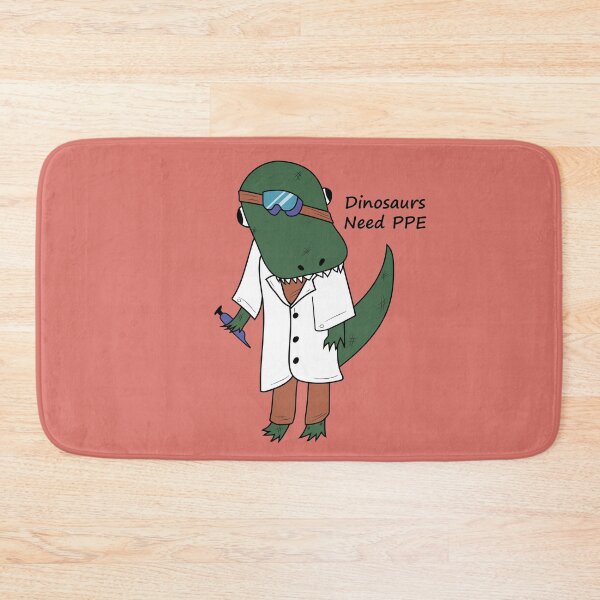 Item preview, Dinosaurs Need Personal Protective Equipment designed and sold by artbymalyn.
