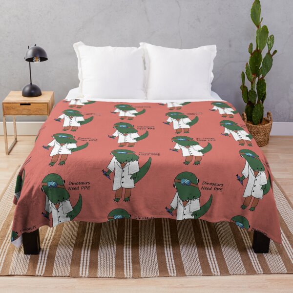 Item preview, Dinosaurs Need Personal Protective Equipment designed and sold by artbymalyn.