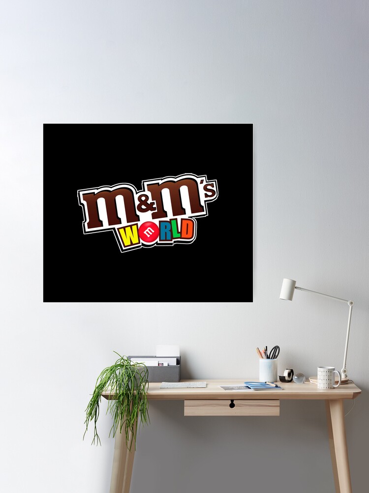 M and ms  Poster for Sale by Designarty