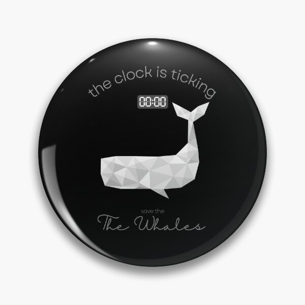 Item preview, Save All The Whales The Clock is Ticking Art Print designed and sold by MagicWolfStar.
