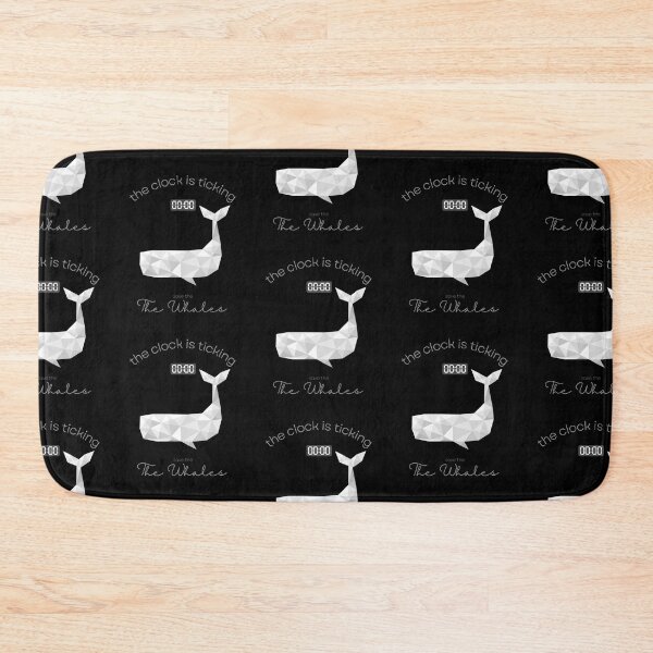 Item preview, Save All The Whales The Clock is Ticking Art Print designed and sold by MagicWolfStar.