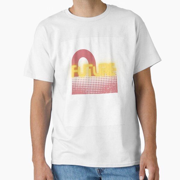 Future Magenta Glowing Gold Archway Classic T-Shirt