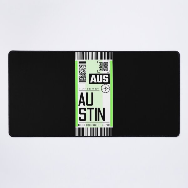 Item preview, AUSTIN AUS classic luggage tag flight stickers designed and sold by LeddsoDello.