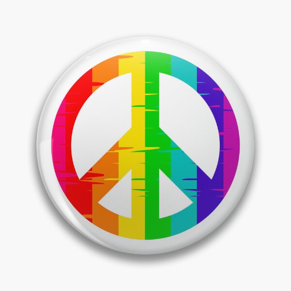 Item preview, Diseño del signo de la paz LGBTQ+ designed and sold by MrJix.