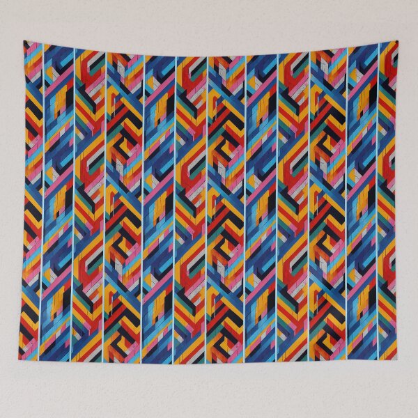 Item preview, Street art pattern  designed and sold by They-Call-Me-T.