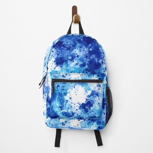 Item preview, Blue watercolor background color pop, splash, spray on white designed and sold by BestUncommonTee.