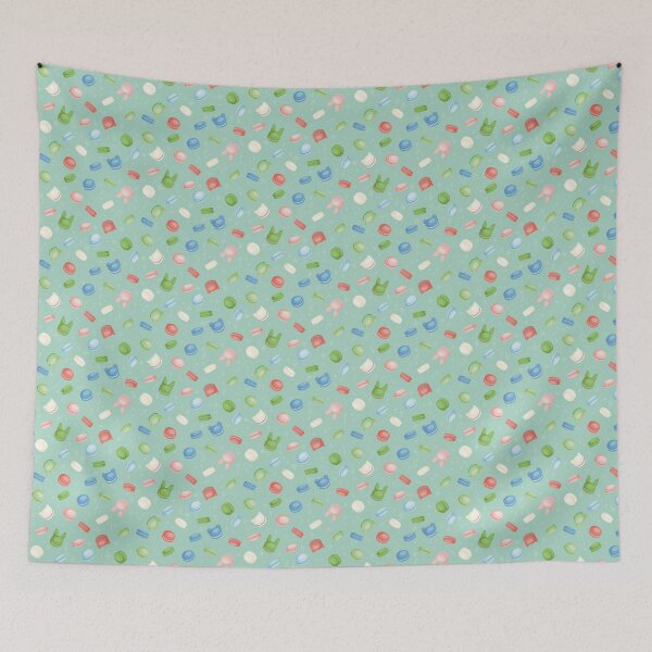 Item preview, Macaron Sparkles Green designed and sold by Randinspodesign.