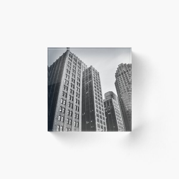 Skyscraper Acrylic Block