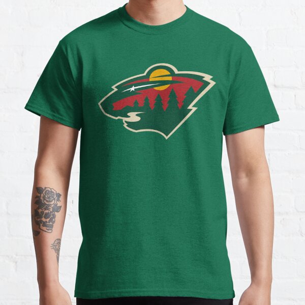 Men's Pro Standard Green Minnesota Wild Classic Mesh V-Neck T-Shirt