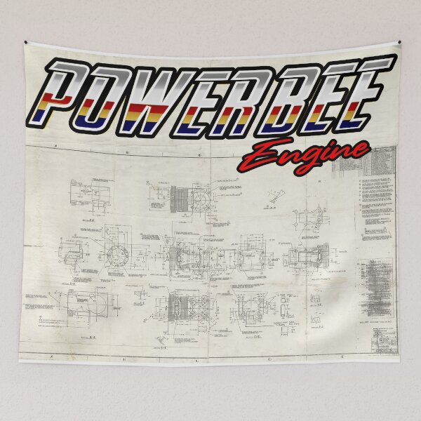 Item preview, Power Bee Blue Print v1 designed and sold by PowerBeeEngine.