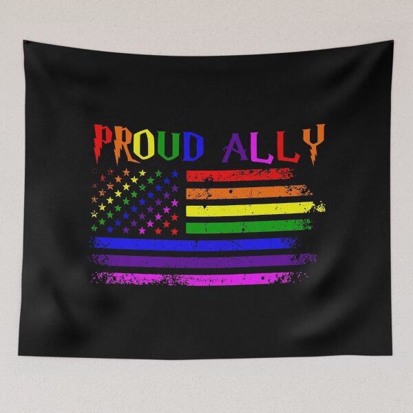 Item preview, Proud Ally LGBTQ Pride Men Women Children Gay Pride designed and sold by Sarocha Kaewsanod.