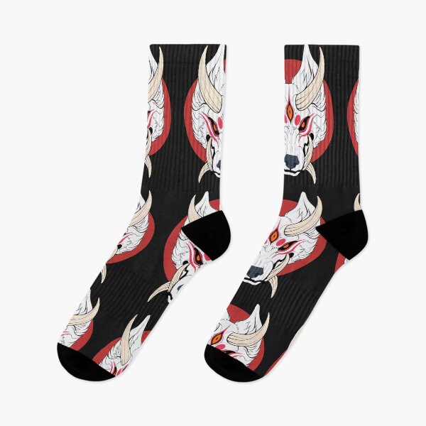 Item preview, Nine-tailed fox spirit kitsune designed and sold by Kayobiart.