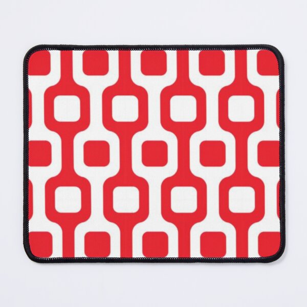 Item preview, Unique red and white trendy pattern designed and sold by RubyCollection.