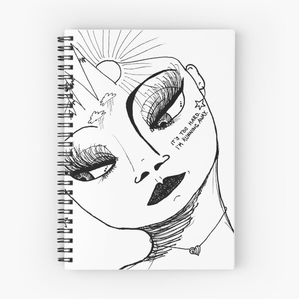 Item preview, Away GRRRL (1665) designed and sold by GriefAndCreativity.