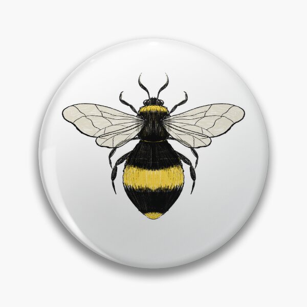 Item preview, Cottagecore Bumble Bee  designed and sold by MoonlightMoth.