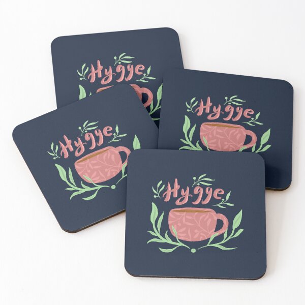 Item preview, Hot tea warm feeling hygge designed and sold by pinkyfish1010.