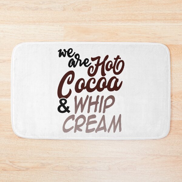 Item preview, Hot Cocoa And Whip Cream; designed and sold by StickerApe.