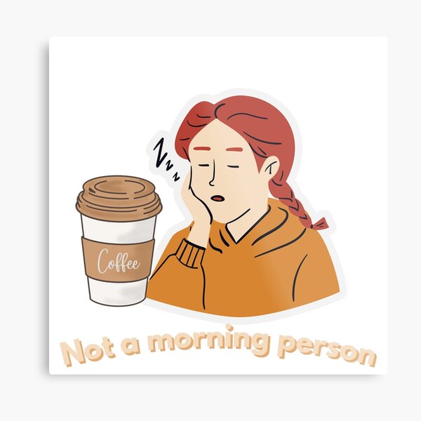 Item preview, I'm not a morning person designed and sold by BisharpTheRangr.