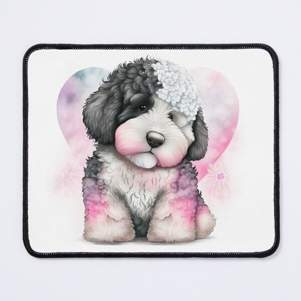 Item preview, Valentines Sheepdoodle - Unleashing love, one wag at a time designed and sold by UmagineArts.